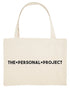 THE X PERSONAL X PROJECT Shopping Tote Bag OFF WHITE ONE SIZE